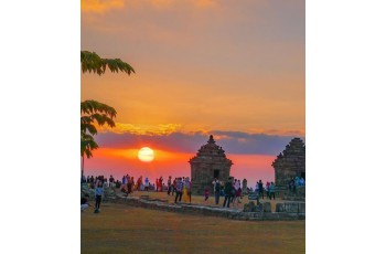 Ijo Temple Sunset